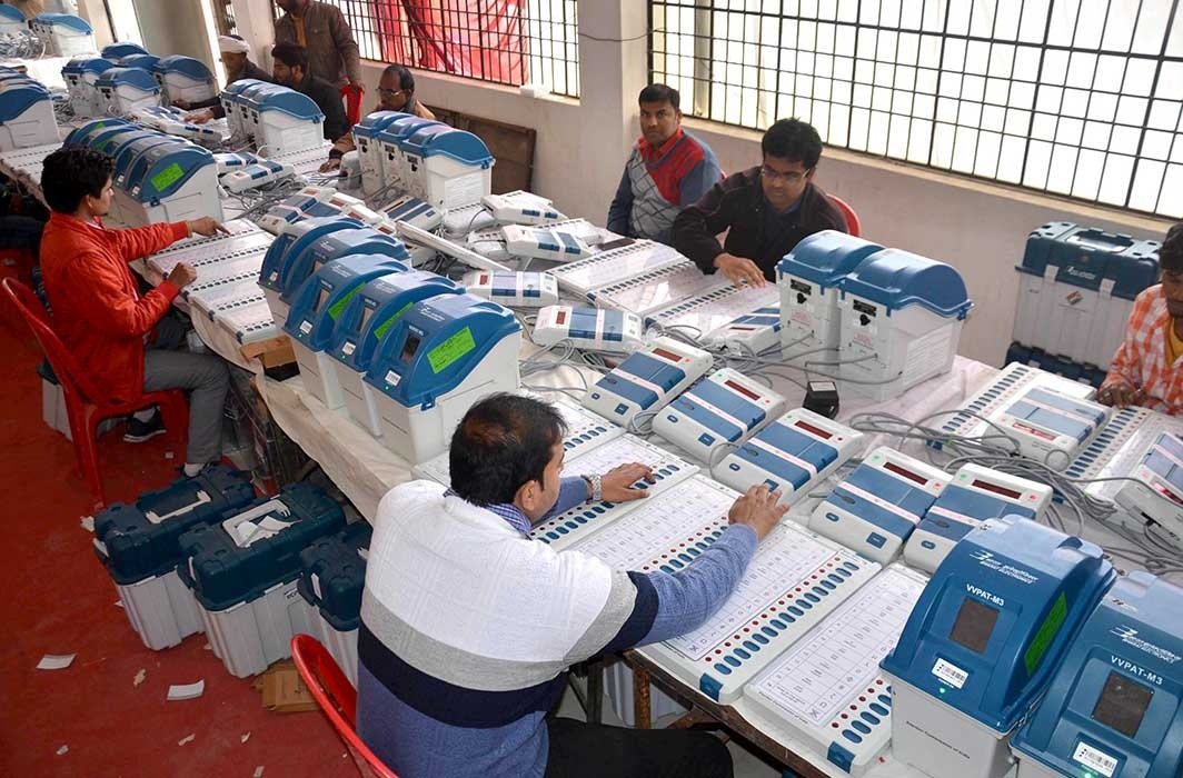 evm machine counting process