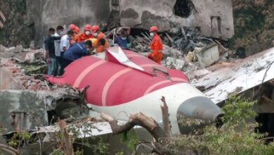 plan crash in gujrat