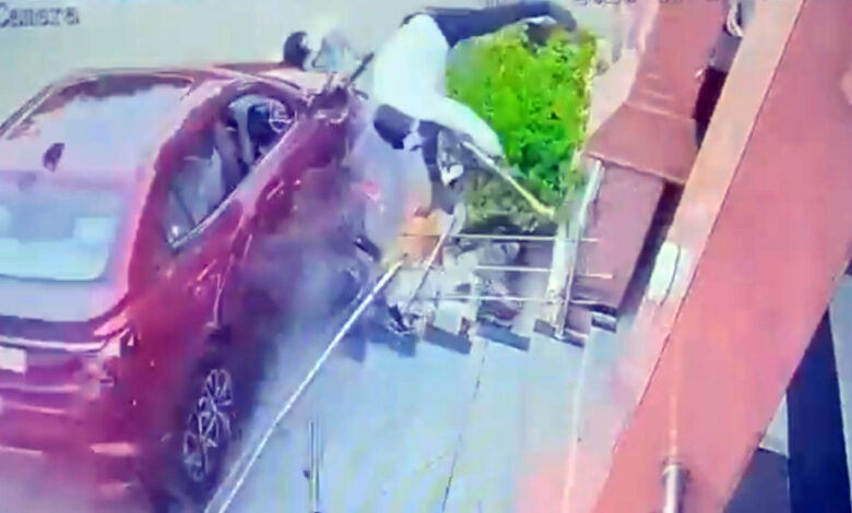 aurangabad car accident kala mandir cidco area