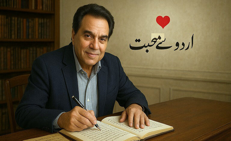 dharmendra ki urdu se mohabbat