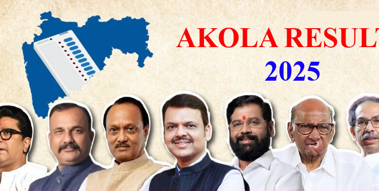 akola local bodies election 2025 results