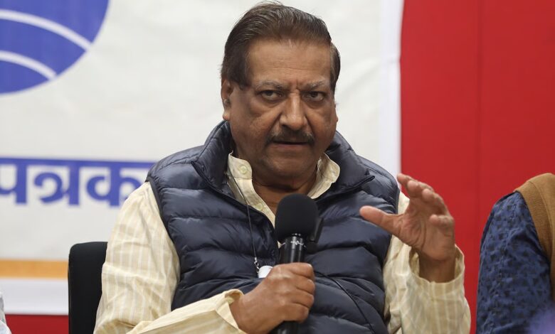 prithvi raj chowan maharahstra