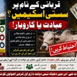 قربانی کے نام پر سستی اسکیموں کا جال، مسلمانوں کو ہوشیار رہنے کی اپیل