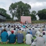 بالاپور:بارشِ رحمت کے لیے اٹھے ہاتھ، نمازِ استسقاء میں گونجی اجتماعی دعا؛ ”یا اللہ! اپنی رحمت سے بارش نازل فرما اور خشک سالی کے حالات کا خاتمہ فرما“ جامعہ علوم کے میدان میں امڈا عوامی ہجوم؛ توبہ و استغفار کے ساتھ بارش کے لیے گڑگڑا کر دعا